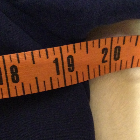 Dennis by Dennis Basso Navy Blue Coat with Hoodie - Picture 6 of 13